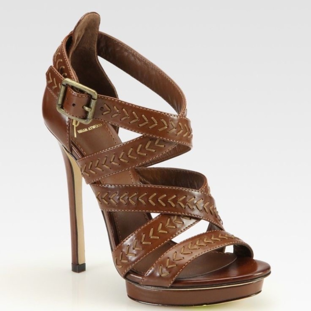 B Brian Atwood Cordoba strappy stiletto sandal
